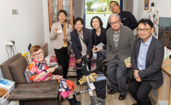 Bezoek Japanse delegatie aan Dichterbij Uden 64web